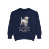 westiepoo sweatshirt, True Navy