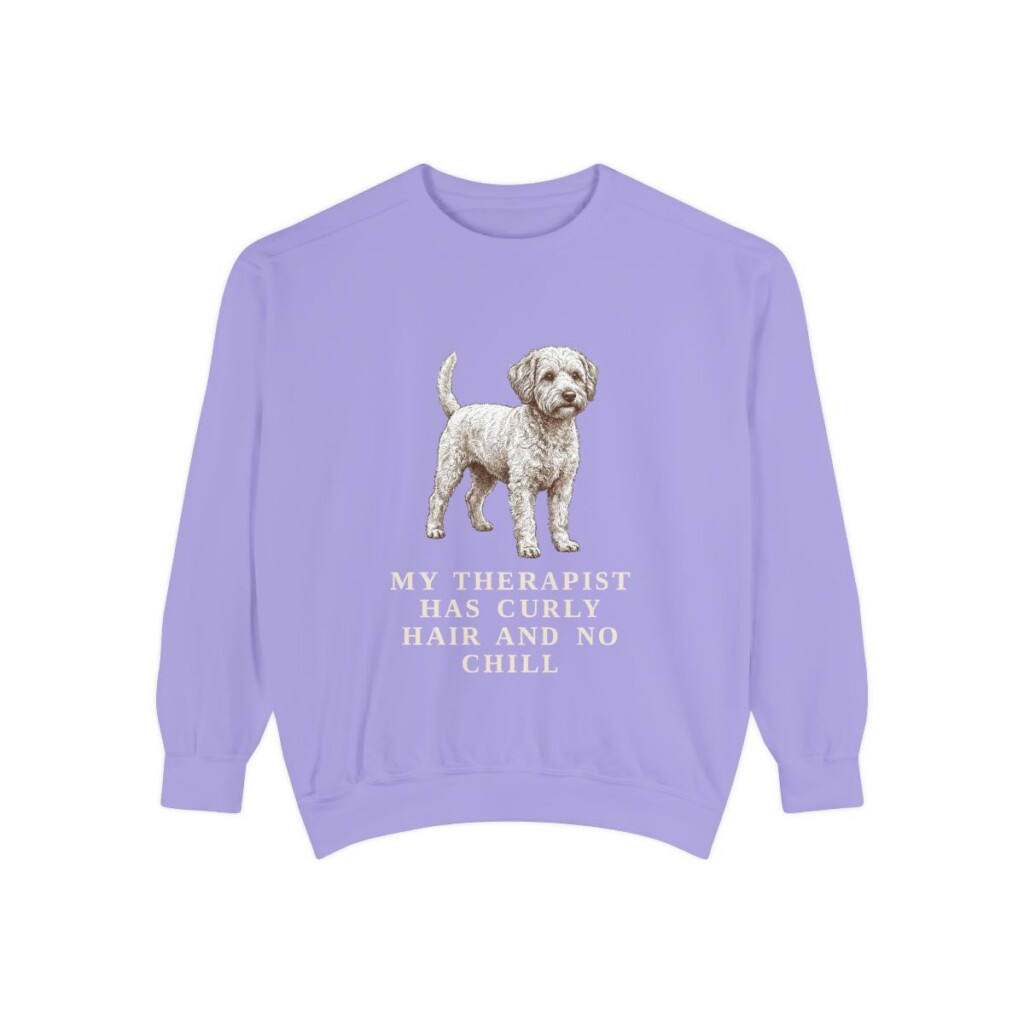 westiepoo sweatshirt, Violet