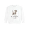 westiepoo sweatshirt, White