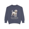 westiepoo-sweatshirt-latin-denim westiepoo sweatshirt, Denim