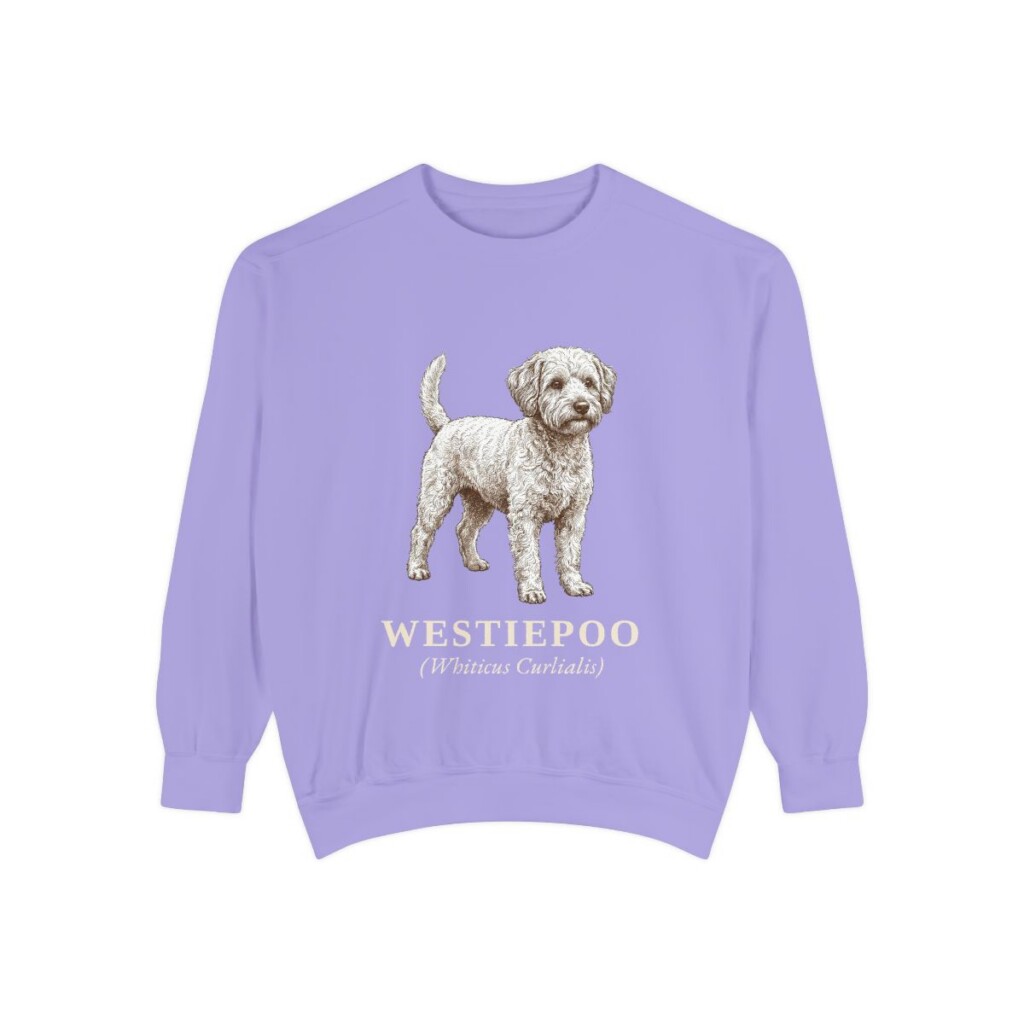 westiepoo-sweatshirt-latin-violet westiepoo sweatshirt, Violet