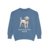 westiepoo sweatshirt, Blue Jean