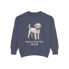 westiepoo sweatshirt, Denim