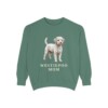 westiepoo sweatshirt, Light Green