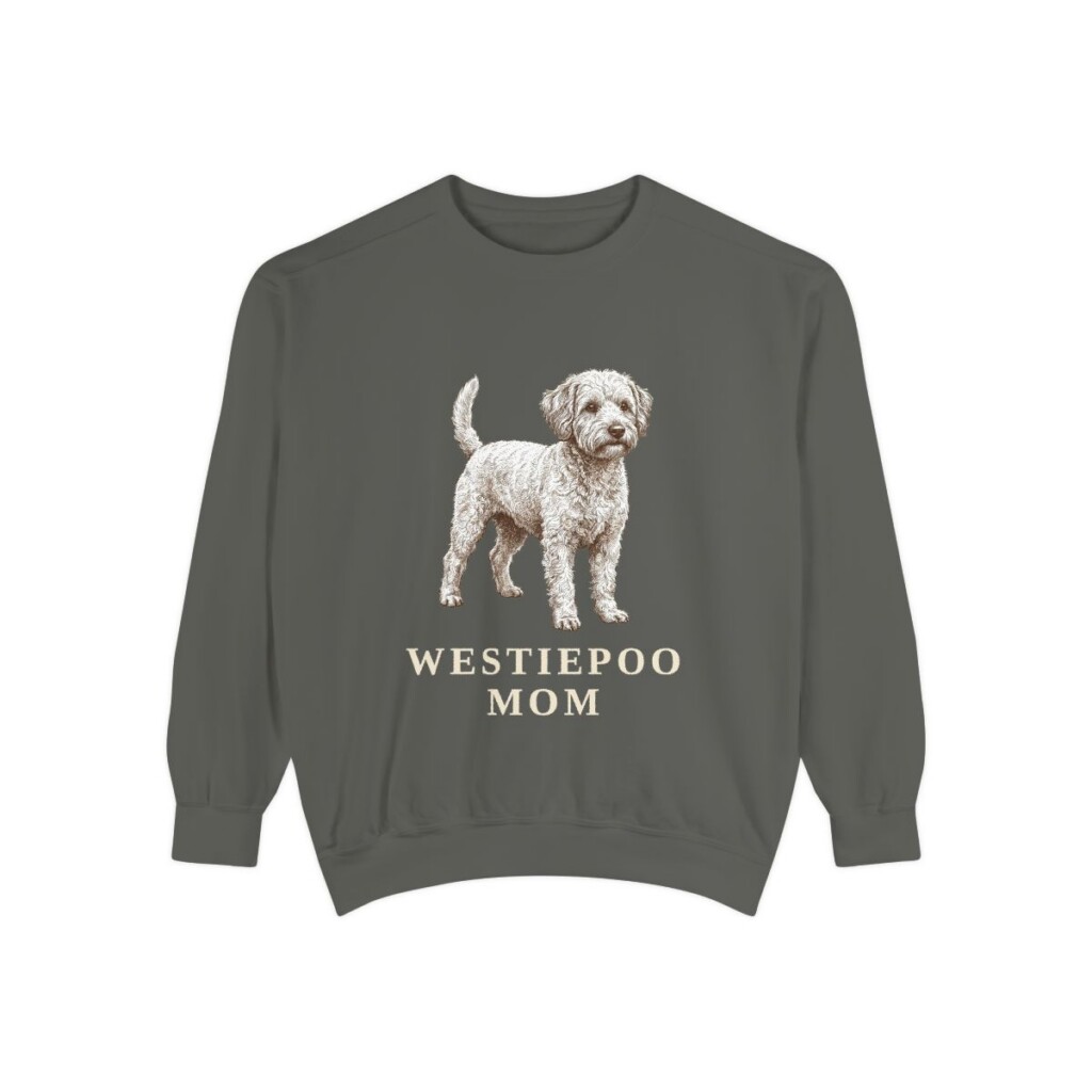 westiepoo sweatshirt, Pepper