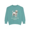 westiepoo sweatshirt, Seafoam