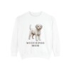 westiepoo sweatshirt, White