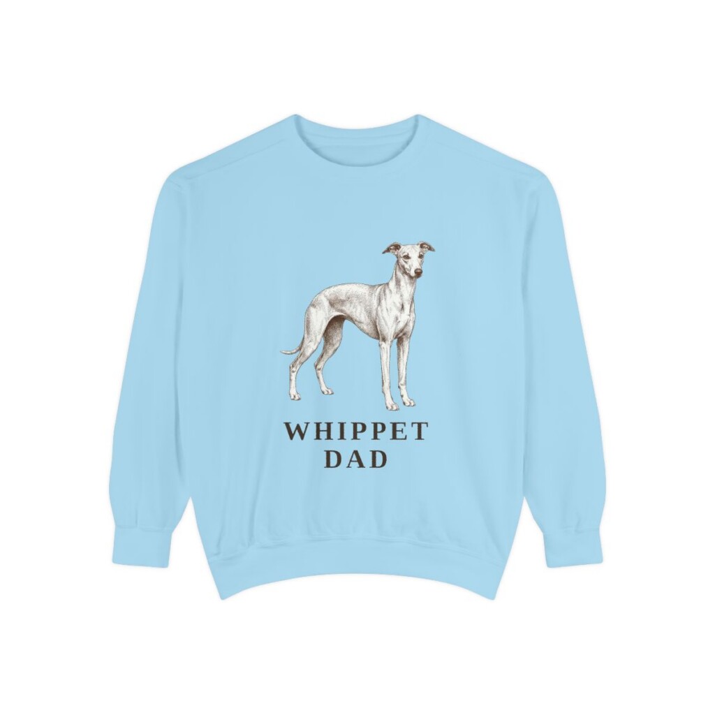 whippet sweatshirt, Chambray