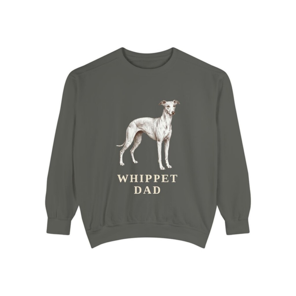 whippet sweatshirt, Pepper