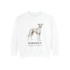 Whippet Latin Sweatshirt, White, front view