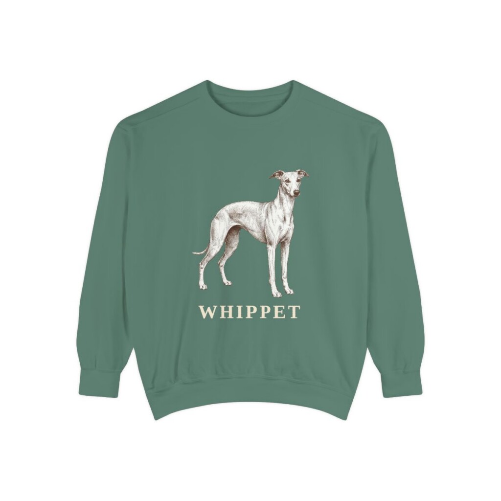 whippet sweatshirt, Light Green