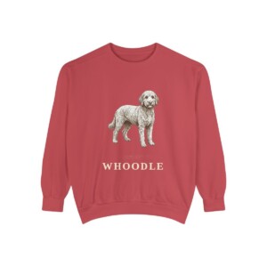 Whoodle Sweatshirt, Crimson, front view