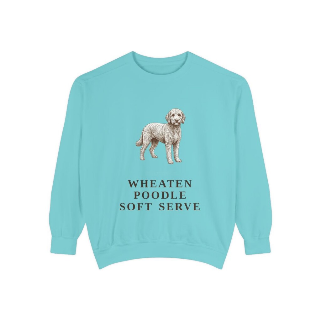 Whoodle Humor Sweatshirt, Chalky Mint, front view