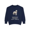 Whoodle Humor Sweatshirt, True Navy, front view