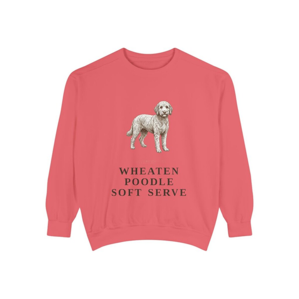 Whoodle Humor Sweatshirt, Watermelon, front view