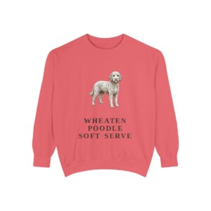 Whoodle Humor Sweatshirt, Watermelon, front view