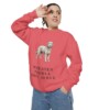 Whoodle Humor Sweatshirt, Watermelon, person 2 context