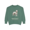 Whoodle Latin Sweatshirt, Light Green, front view