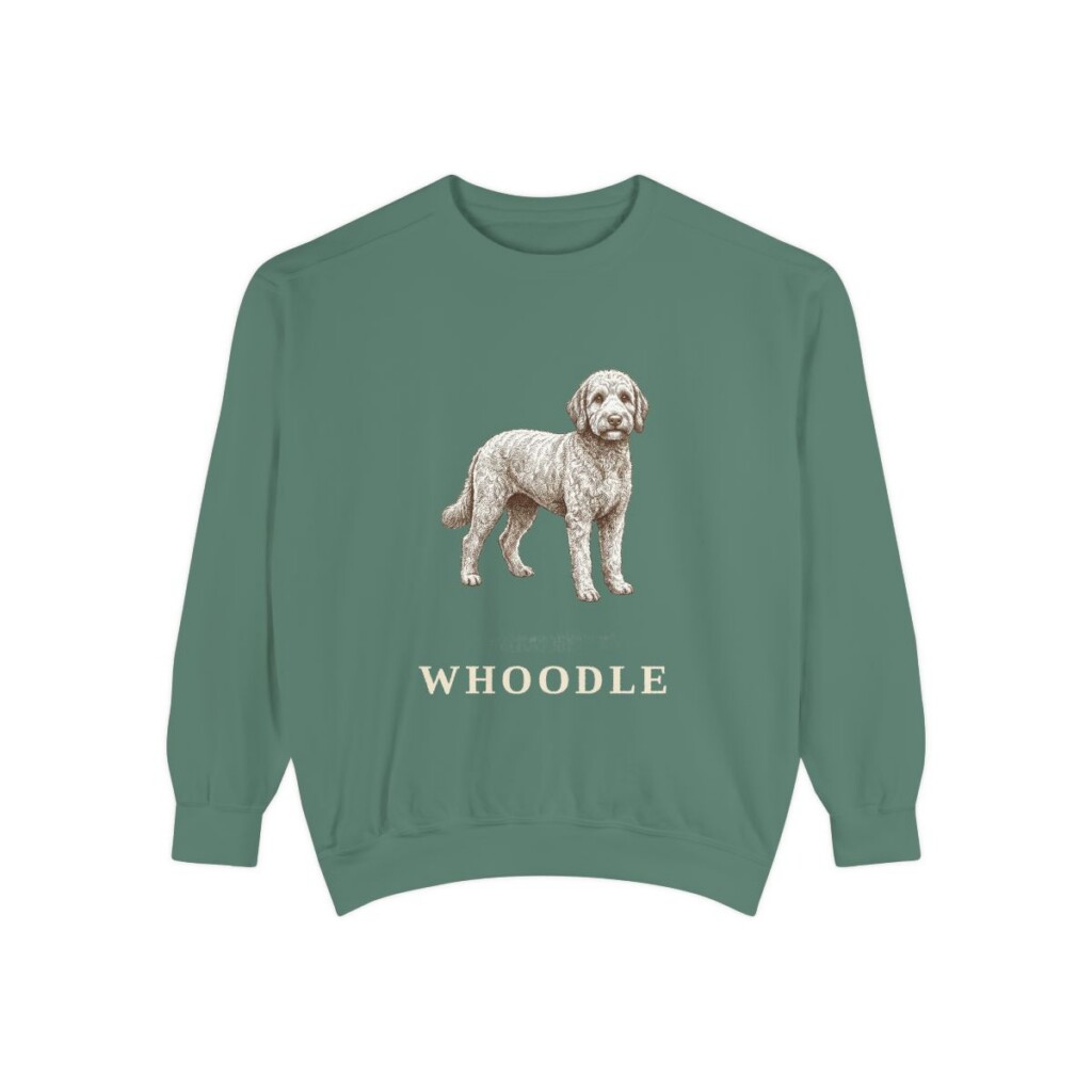 Whoodle Sweatshirt, Light Green, front view