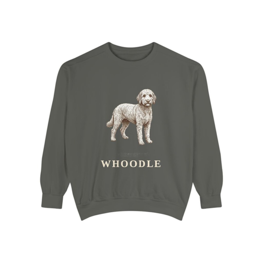 Whoodle Sweatshirt, Pepper, front view