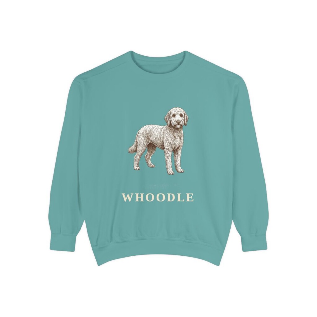 Whoodle Sweatshirt, Seafoam, front view