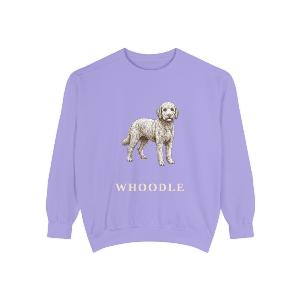 Whoodle Sweatshirt, Violet, front view