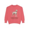 Wirehaired Vizsla Dad Sweatshirt, Watermelon, front view