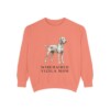 Wirehaired Vizsla Mom Sweatshirt, Terracotta, front view
