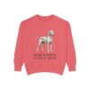 Wirehaired Vizsla Mom Sweatshirt, Watermelon, front view