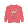 Wirehaired Vizsla Sweatshirt, Watermelon, front view