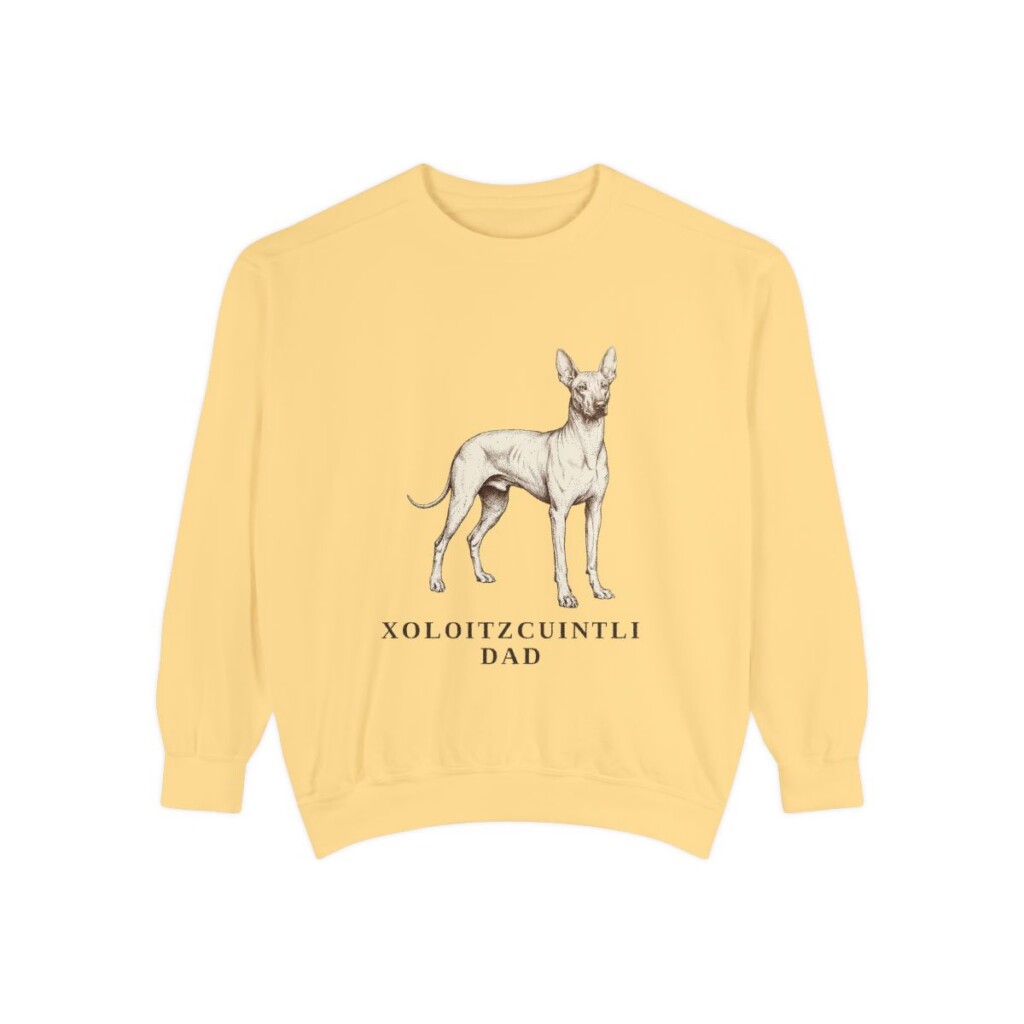 xoloitzcuintli sweatshirt, Butter