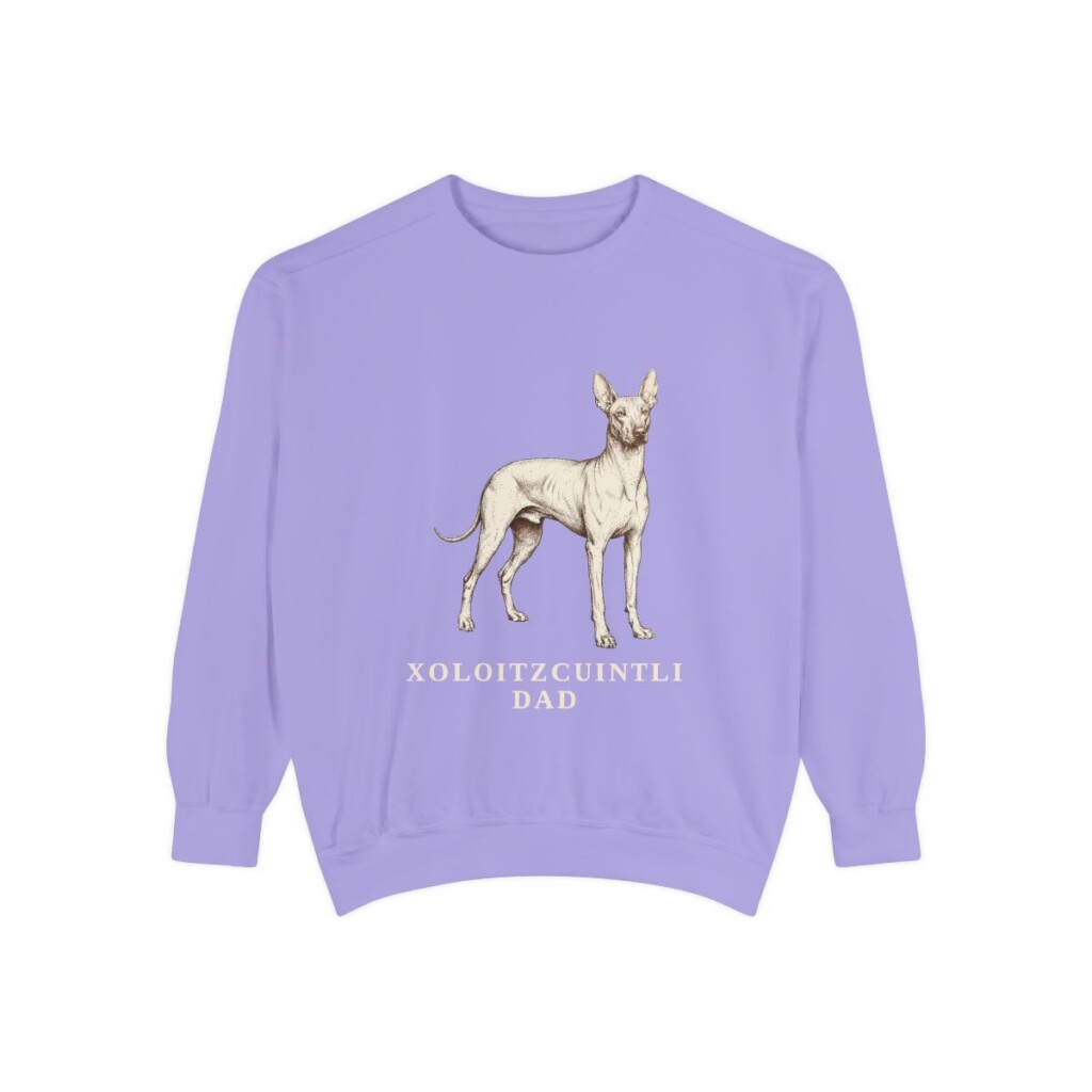 xoloitzcuintli sweatshirt, Violet
