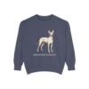 xoloitzcuintli sweatshirt, Denim