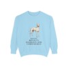 xoloitzcuintli sweatshirt, Chambray