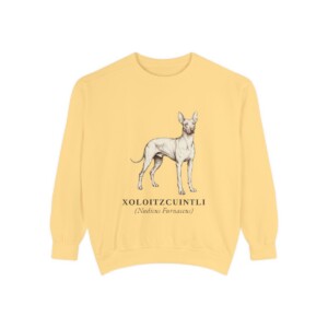 xoloitzcuintli sweatshirt, Butter