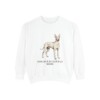 Xoloitzcuintli Mom Sweatshirt, White, front view