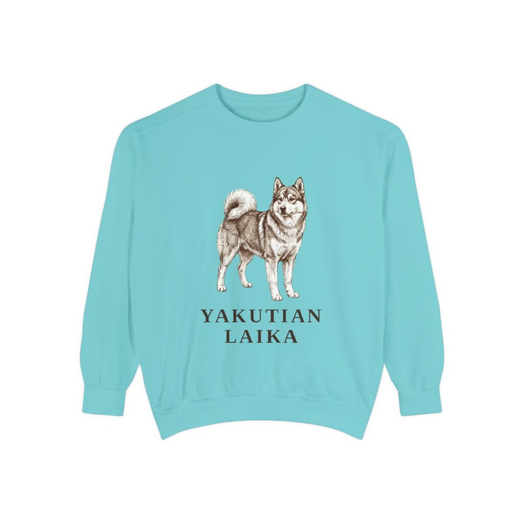 Yakutian Laika Sweatshirt, Chalky Mint, front view