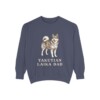 Yakutian Laika Dad Sweatshirt, Denim, front view
