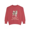 Yakutian Laika Humor Sweatshirt, Crimson, front view