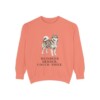Yakutian Laika Humor Sweatshirt, Terracotta, front view