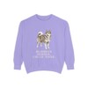 Yakutian Laika Humor Sweatshirt, Violet, front view