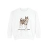 Yakutian Laika Latin Sweatshirt, White, front view