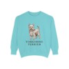 Yorkshire Terrier Sweatshirt, Chalky Mint, front view
