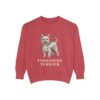 Yorkshire Terrier Sweatshirt, Crimson, front view