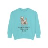 Yorkshire Terrier Dad Sweatshirt, Chalky Mint, front view