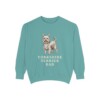 Yorkshire Terrier Dad Sweatshirt, Seafoam, front view