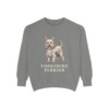 Yorkshire Terrier Sweatshirt, Grey, front view