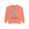 Yorkshire Terrier Humor Sweatshirt, Terracotta, front view