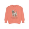 Yorkshire Terrier Latin Sweatshirt, Terracotta, front view