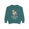 Yorkshire Terrier Mom Sweatshirt, Blue Spruce, front view